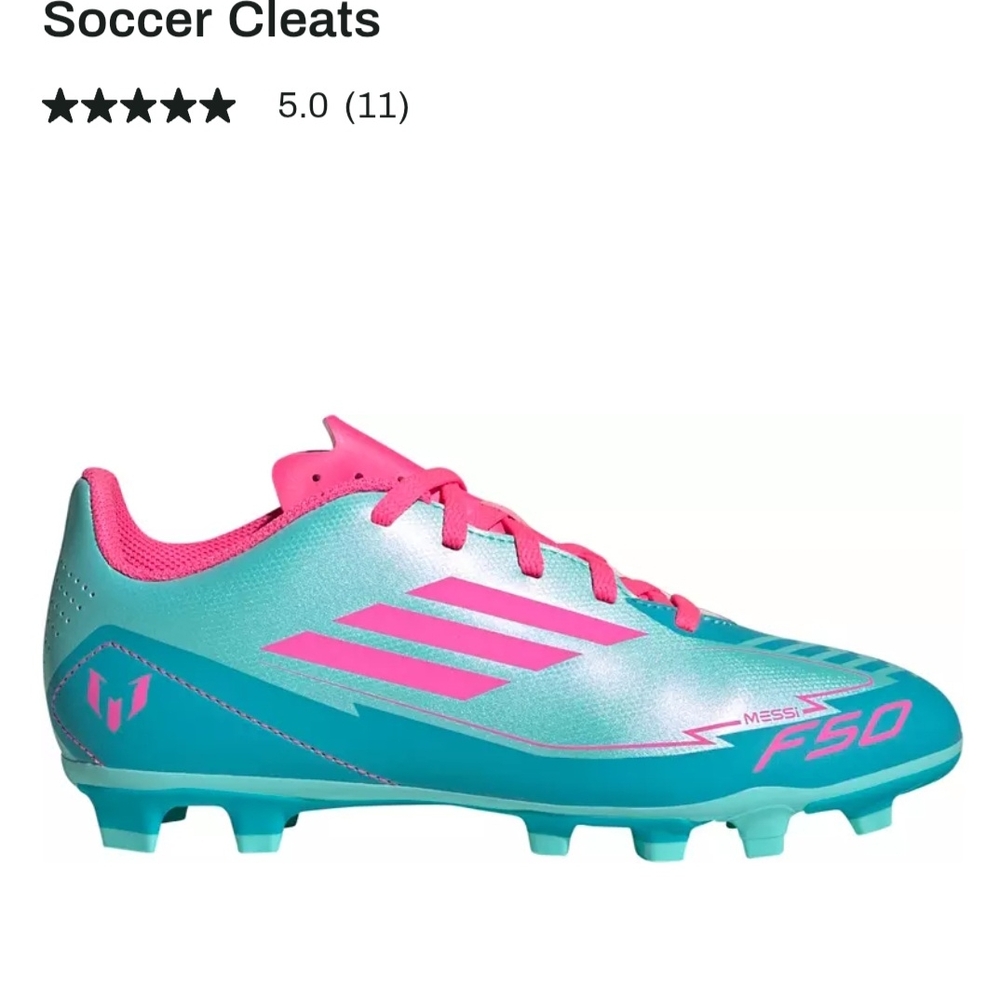 Adidas Kids' F50 Club Messi FxG Soccer Cleats